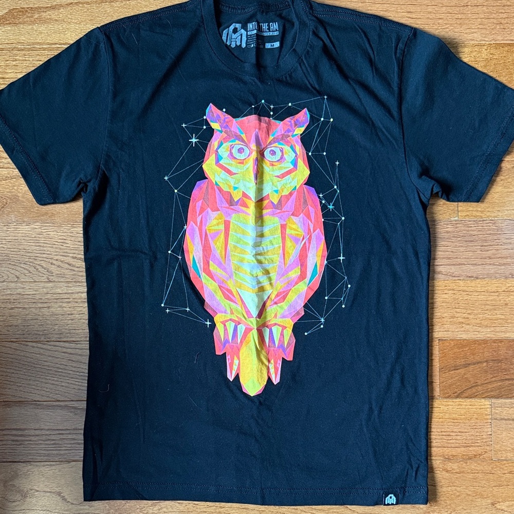 Black Owl Graphic T-Shirt
